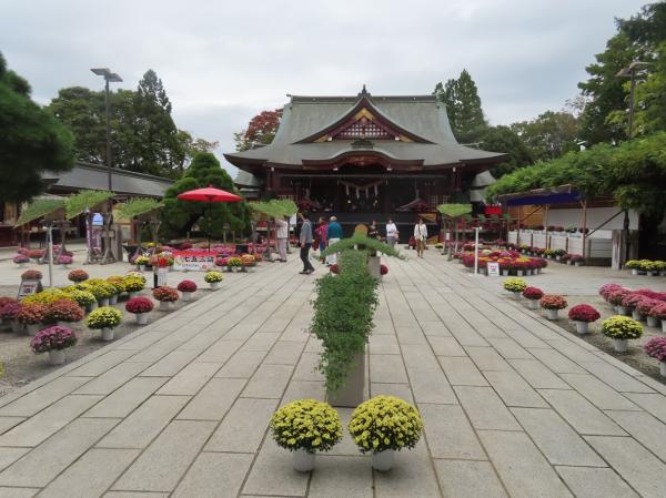 笠間稲荷神社　本堂　10/24